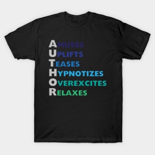 Author Appreciation Quotes Definition Meaning Writer T-Shirt